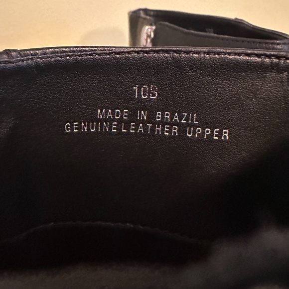 Talbots Heeled Boots | Black | Leather | Size 10 - Picture 3 of 7